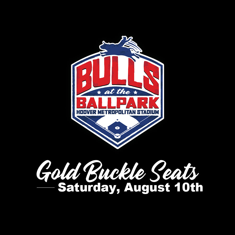 GOLD BUCKLE SEATS - Saturday, August 10th