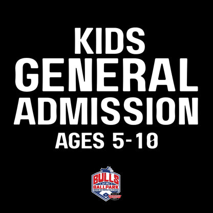Bulls At The Ballpark KIDS GENERAL ADMISSION